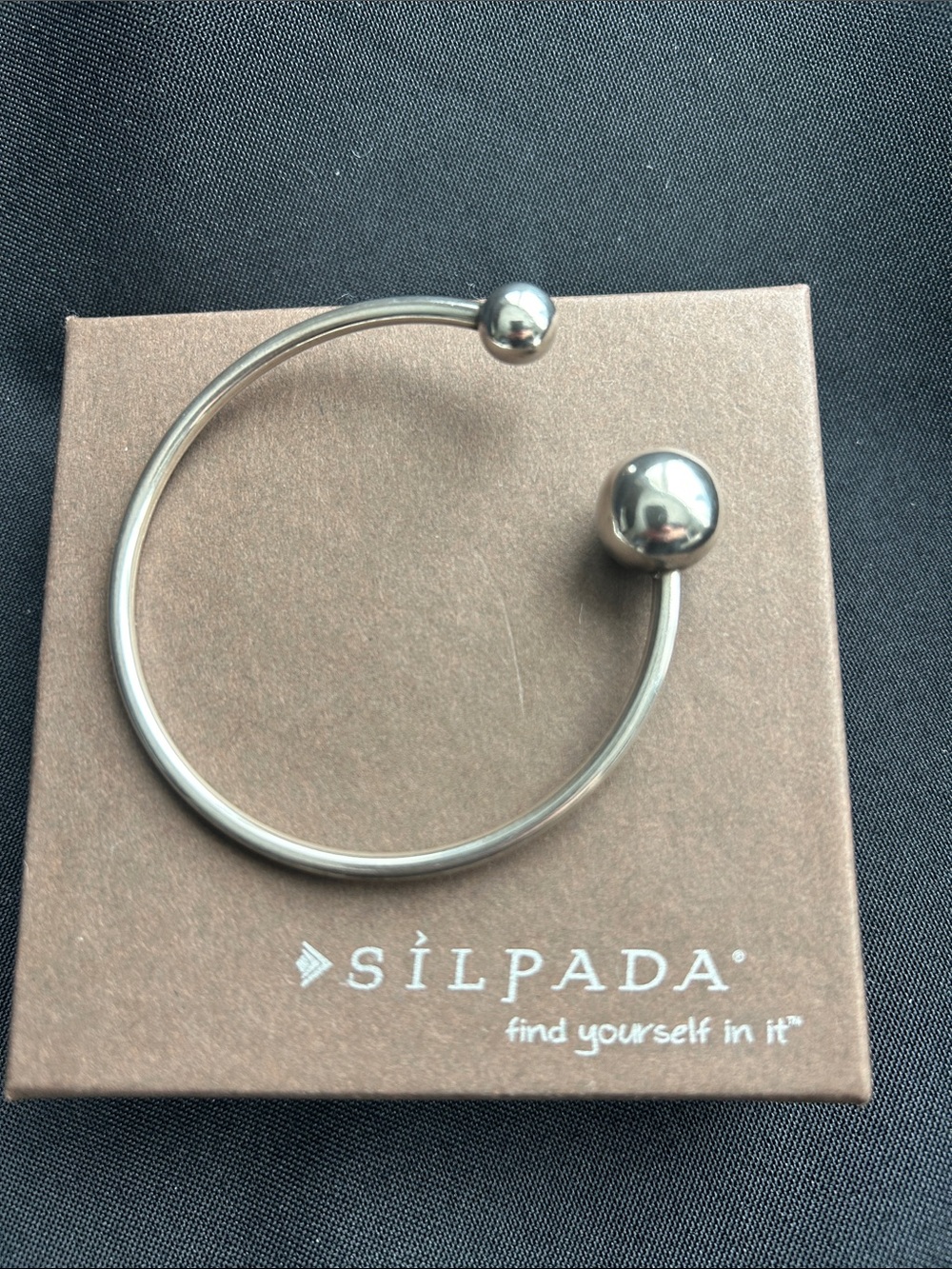 Silpada B2895 sterling Silver Cuff Bracelet